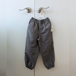 GAP Kids Grey Parachute Pants 4-5 Years Oversized Baggy Utility